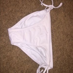 White swimsuit bottoms